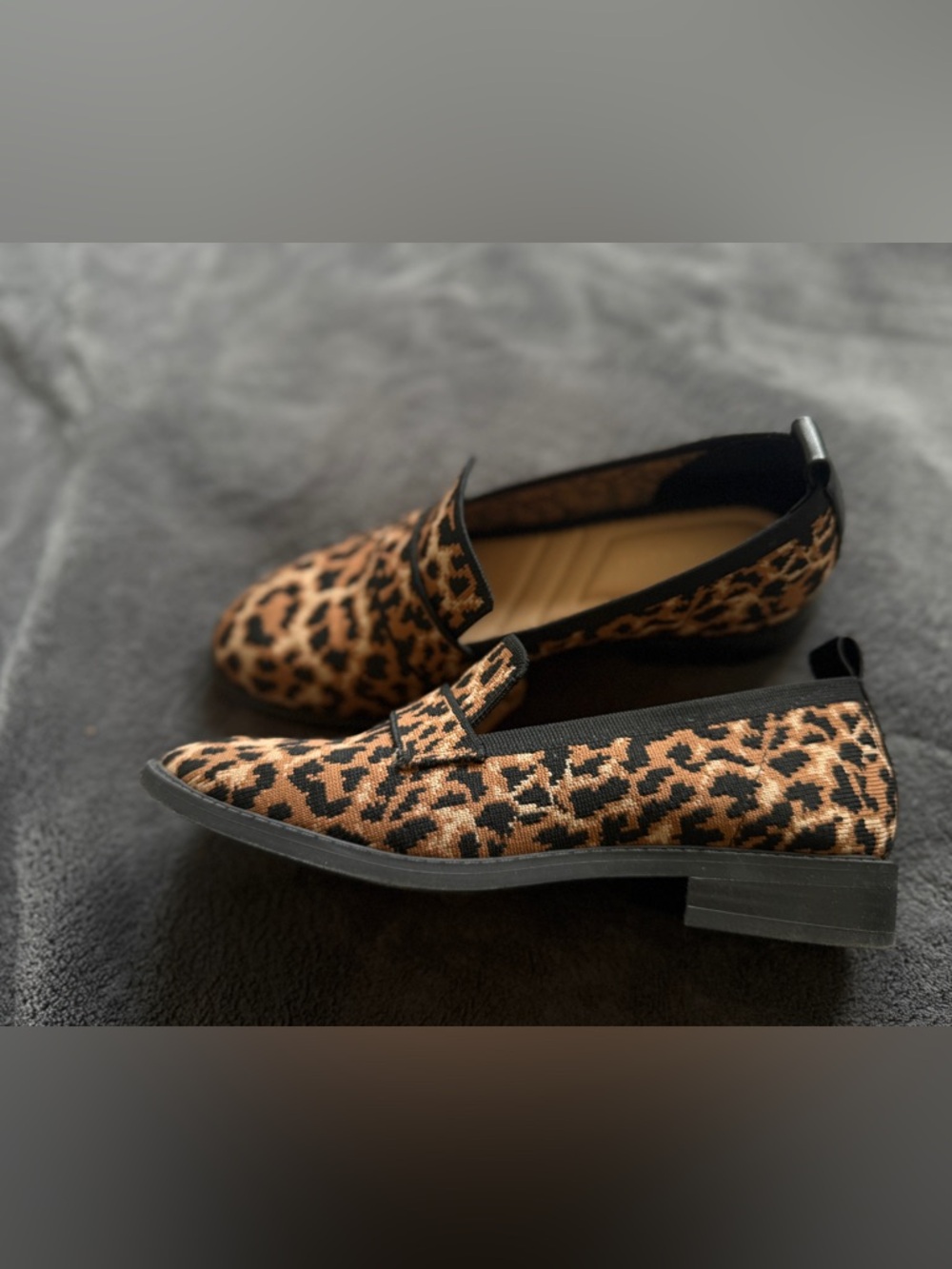 Kelly & Katie Leopard Print Loafers Flats Size 6.5 - Picture 5 of 5
